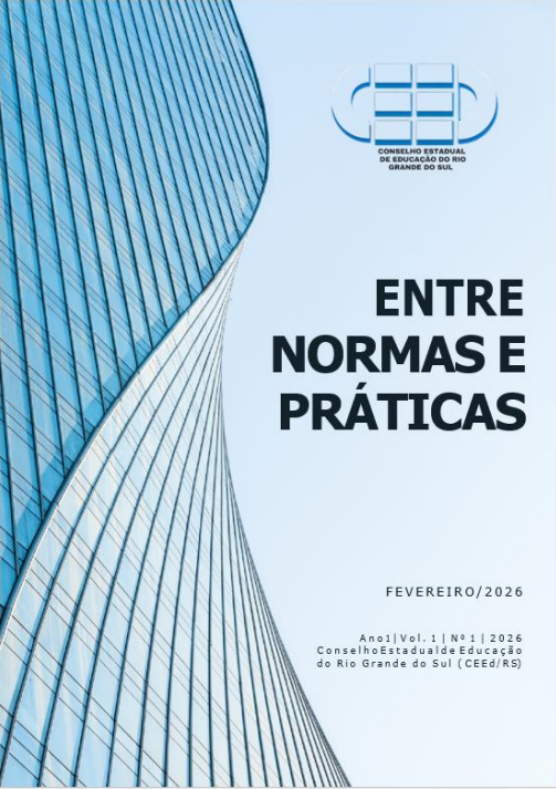 Capa Revista Entre Normas e Práticas Vol. 1 2026