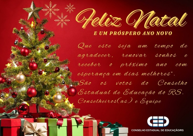 Feliz Natal e Próspero Ano Novo