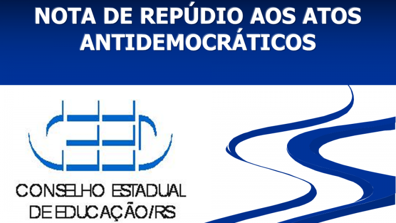 NOTA DE REPÚDIO AOS ATOS ANTIDEMOCRÁTICOS