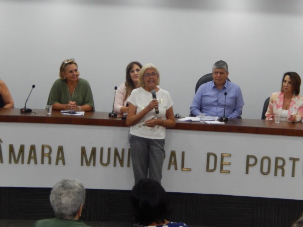Plenária Solene Assessora homenageada Inez 19 02 2025