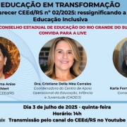 LIVE Educação Inclusiva  03 07 2025
