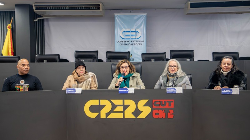 Reuni&atilde;o Plen&aacute;ria Fora de Sede do CEEd/RS no CPERS Sindicato